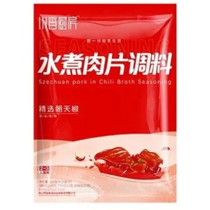 川香厨房调味料-水煮肉片120g Reduced to Clear